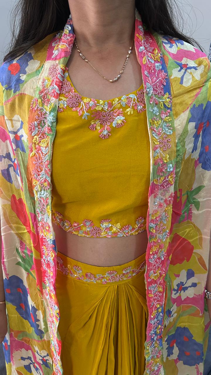yellow kurti